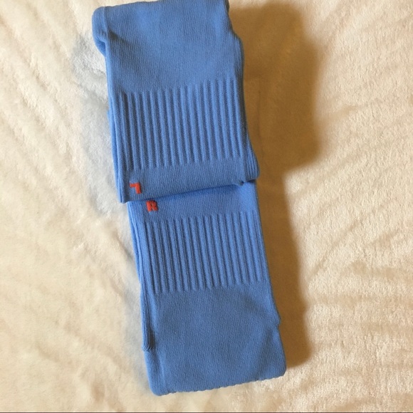 NIKE Dri-Fit knee high soccer socks NWT blue L - Picture 6 of 7